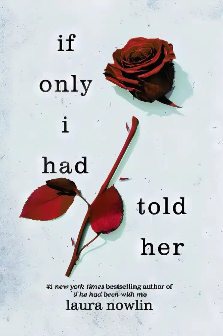 Book cover of 'If Only I Had Told Her'