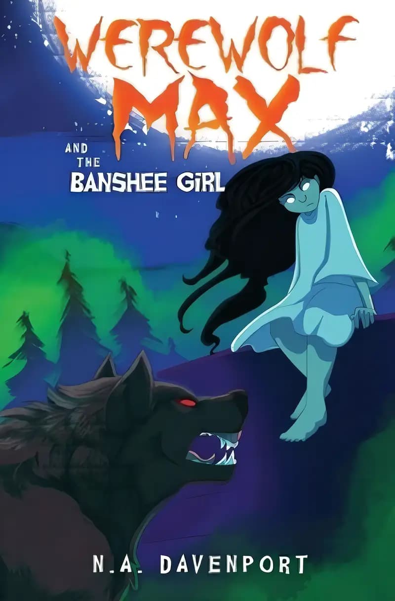 Book cover of 'Werewolf Max and the Banshee Girl'