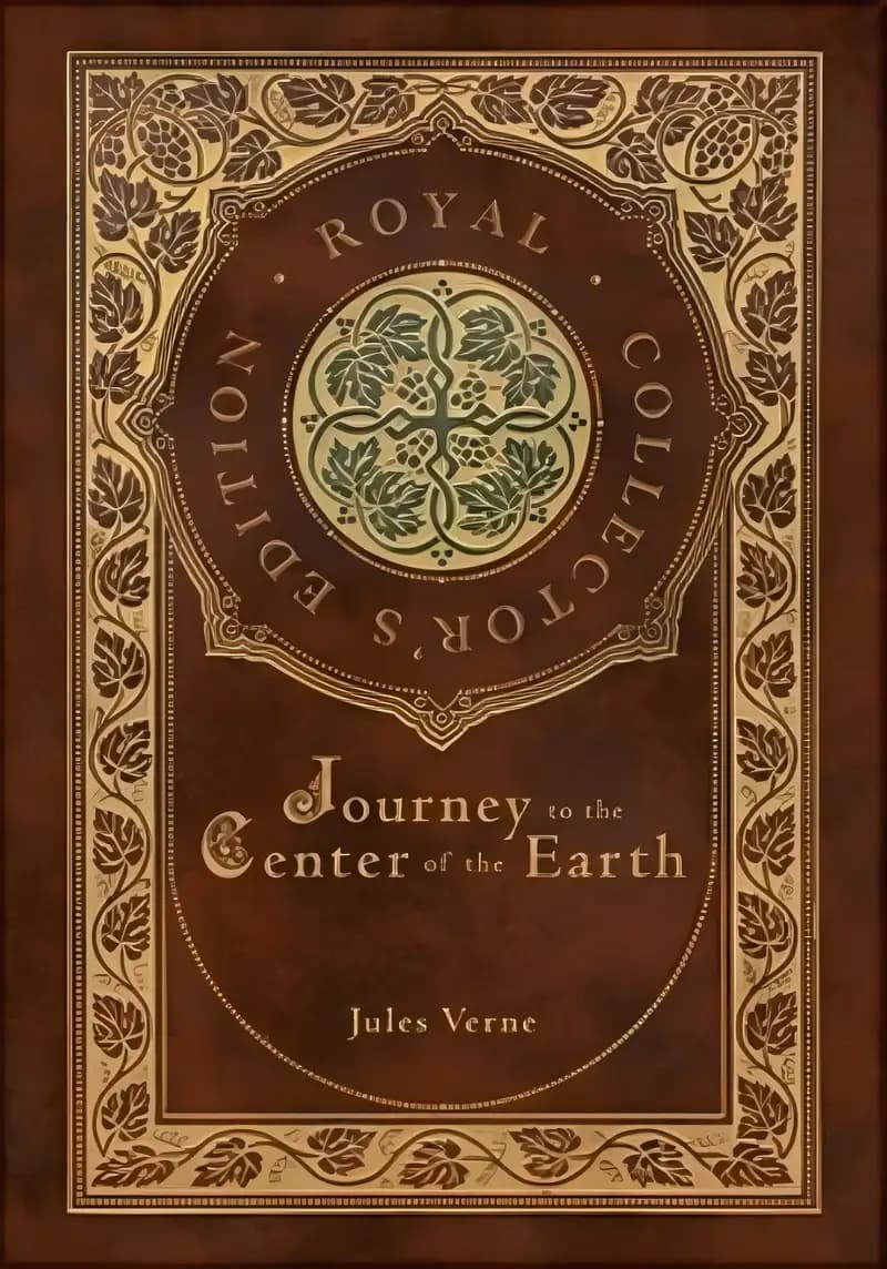 Book cover of 'Journey to the Center of the Earth (Royal Collector's Edition) (Case Laminate Hardcover with Jacket)'