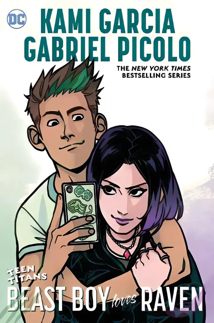 Book cover of 'Teen Titans: Beast Boy Loves Raven'