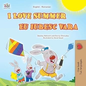 Book cover of 'I Love Summer (English Romanian Bilingual Children's Book) (English Romanian Bilingual Collection) (Romanian Edition)'