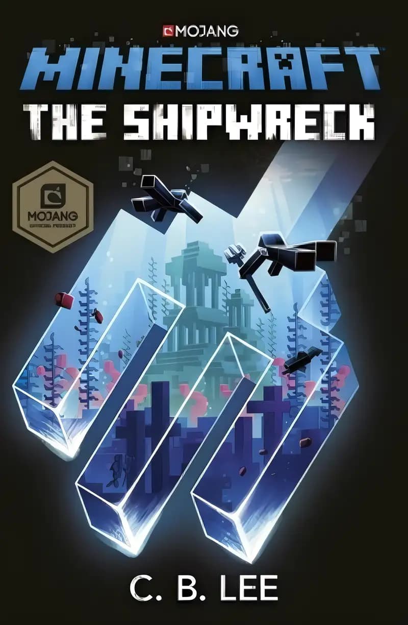 Book cover of 'Minecraft: The Shipwreck: An Official Minecraft Novel'