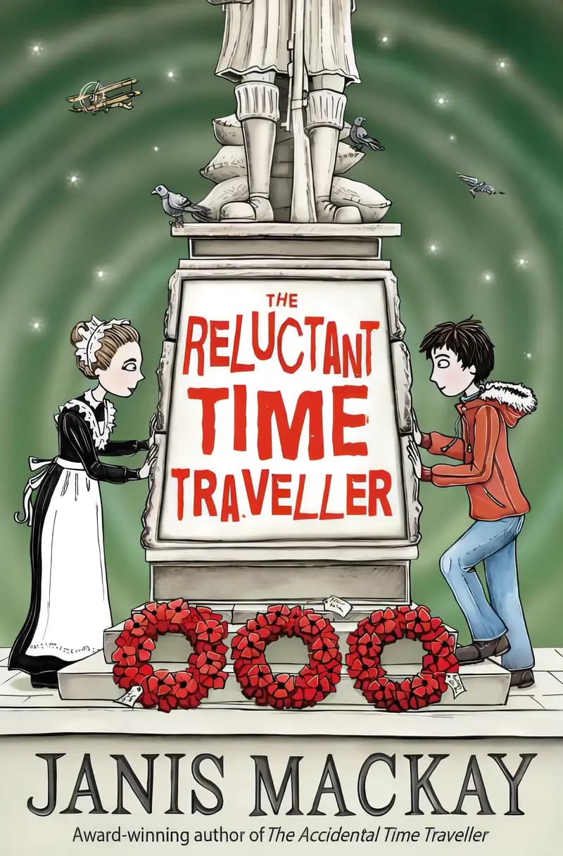 Book cover of 'The Reluctant Time Traveller'