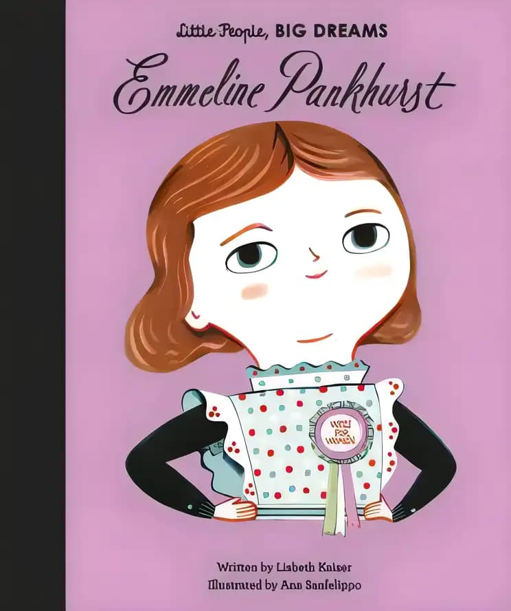 Book cover of 'History VIPs: Emmeline Pankhurst'
