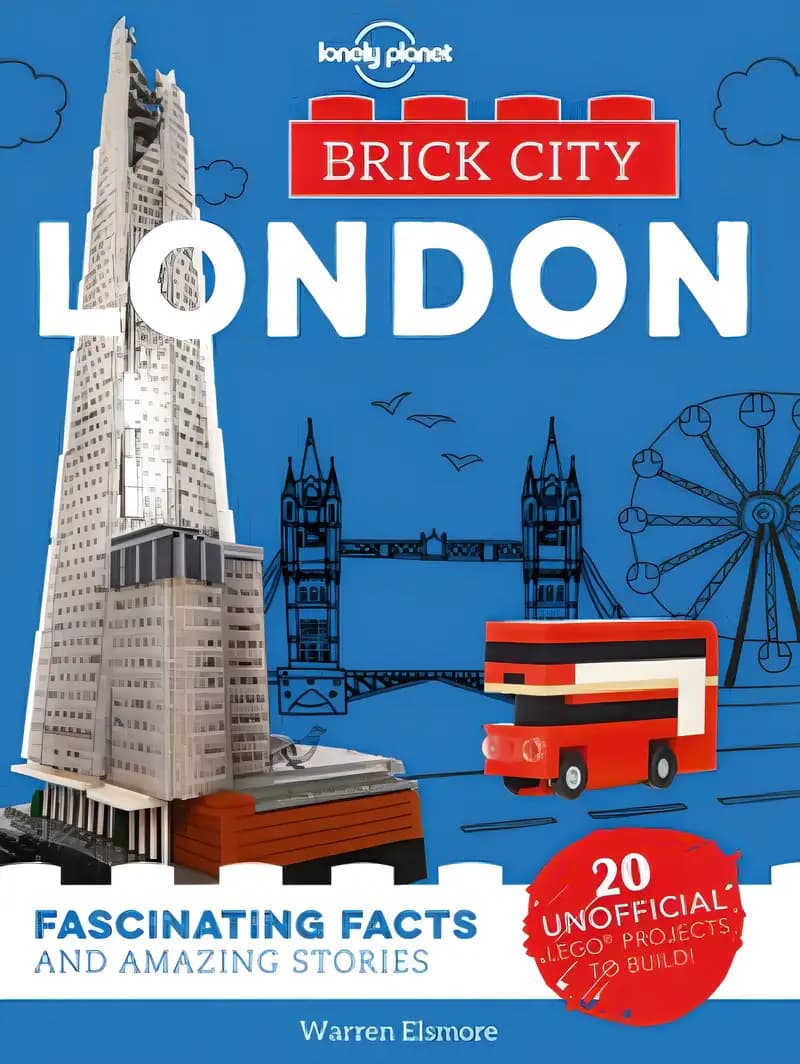 Book cover of 'Lonely Planet Kids Brick City - London 1'