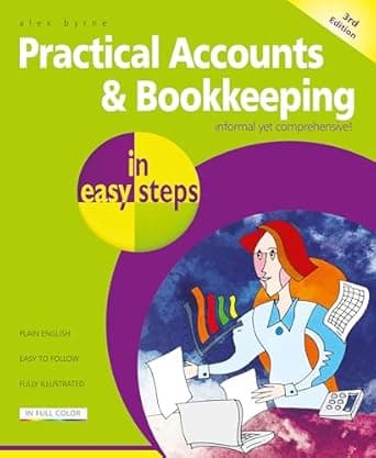 Book cover of 'Practical Accounts & Bookkeeping in easy steps'