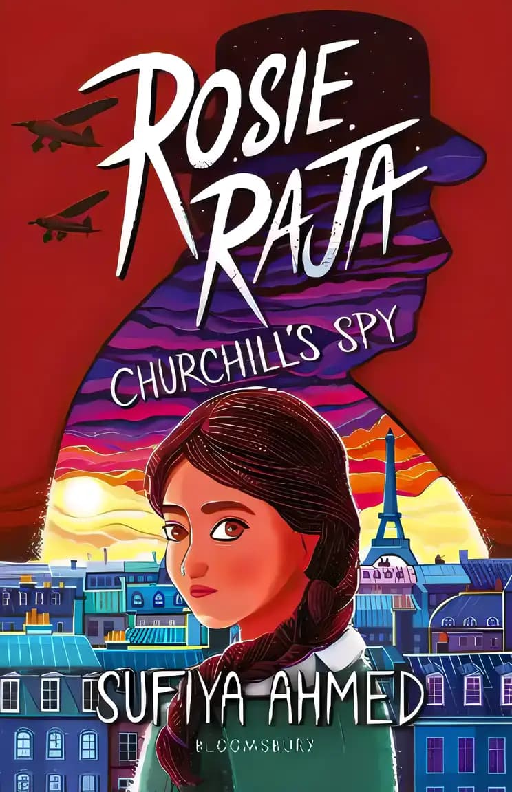 Book cover of 'Rosie Raja: Churchill's Spy'