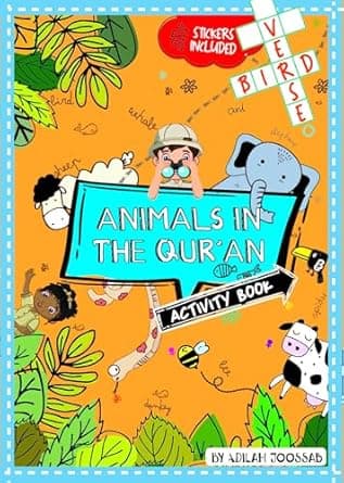 Book cover of 'Animals in the Qur'an Activity Book'