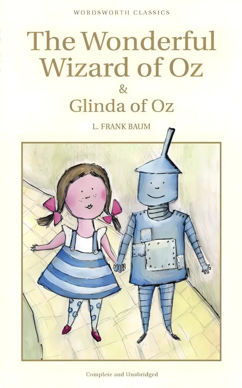 Book cover of 'The Wonderful Wizard of Oz and Glinda of Oz'