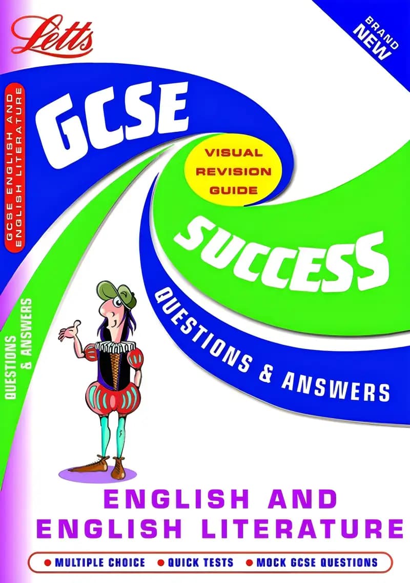 Book cover of 'GCSE English'