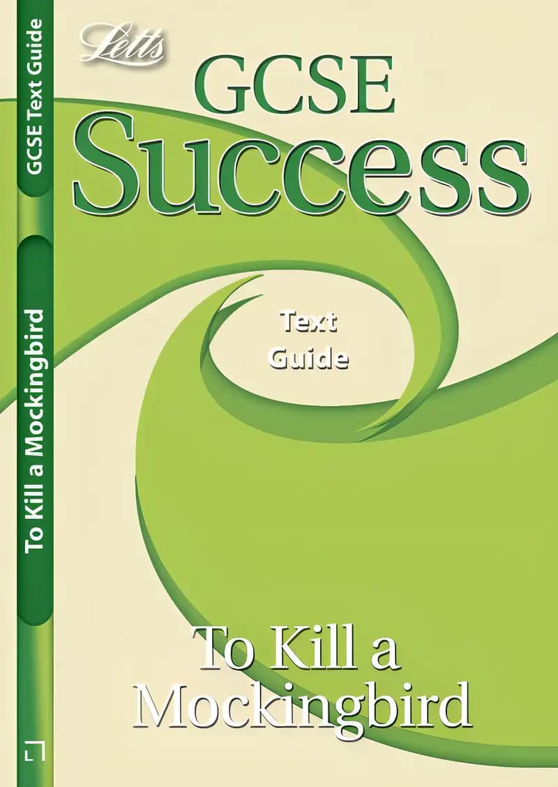 Book cover of 'GCSE Success "To Kill a Mockingbird" Text Guide'