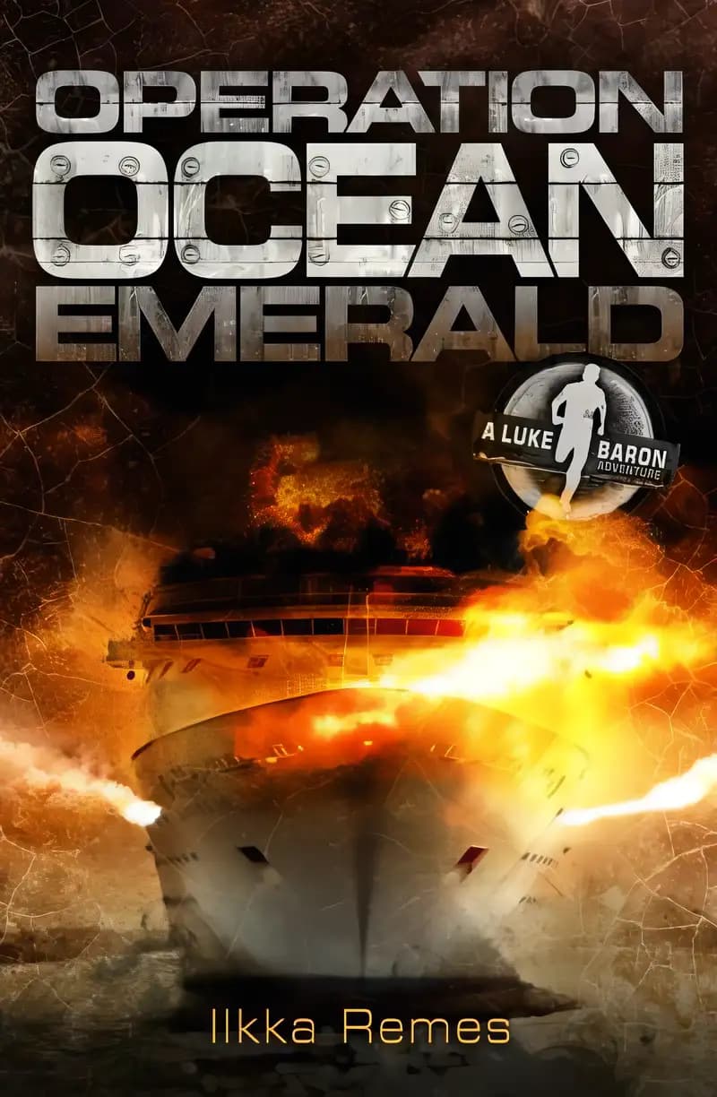 Book cover of 'Operation Ocean Emerald: A Luke Baron Adventure'