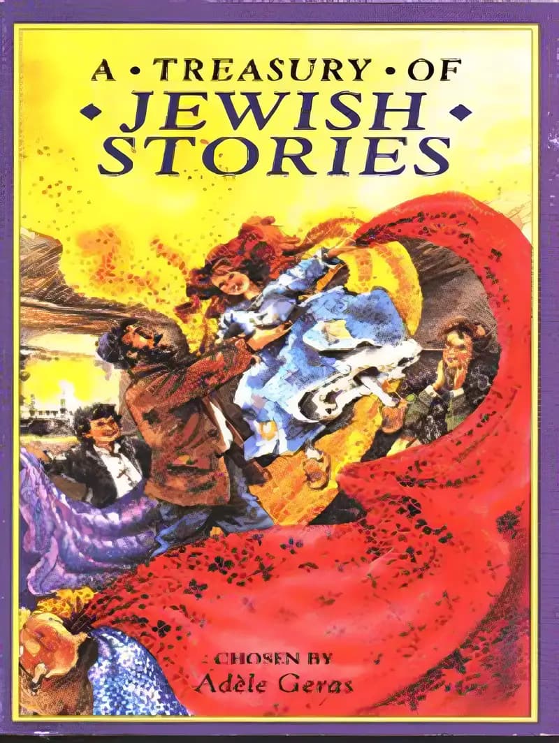 Book cover of 'A Treasury of Jewish Stories (A Treasury of Stories)'