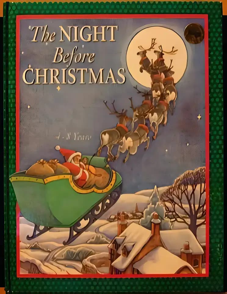 Book cover of 'The Night Before Christmas'