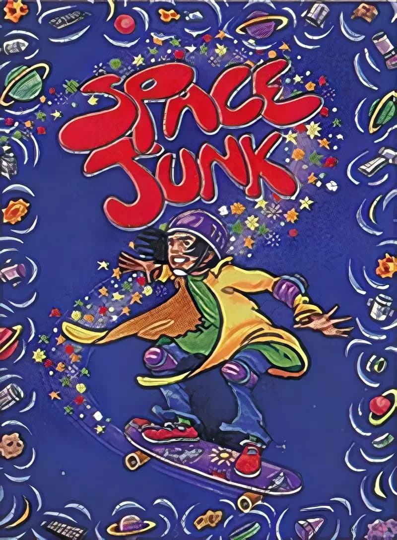Book cover of 'Space Junk: Lion'