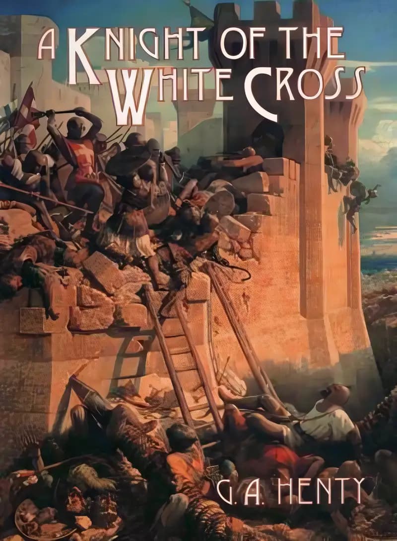 Book cover of 'A Knight of the White Cross (Lost Classics Book Company)'