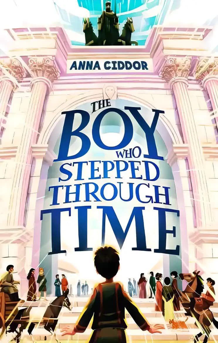 Book cover of 'The Boy Who Stepped Through Time'