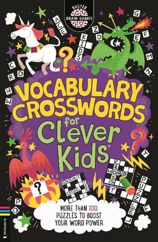 Book cover of 'Vocabulary Crosswords for Clever Kids'