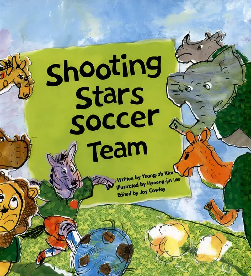 Book cover of 'Shooting Stars Soccer Team: Teamwork'