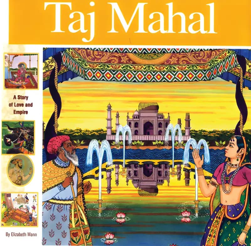 Book cover of 'Taj Mahal: A Story of Love and Empire (Wonders of the World Book)'