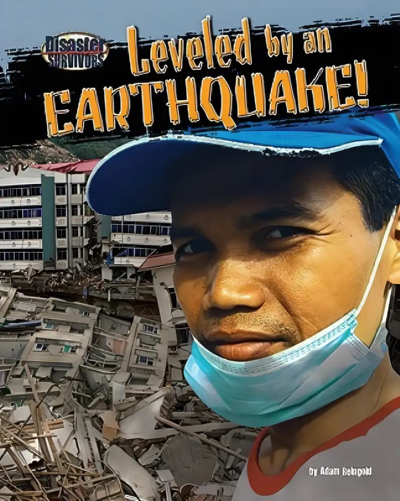 Book cover of 'Leveled by an Earthquake! (Disaster Survivors)'