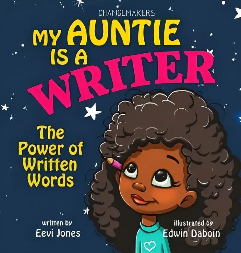 Book cover of 'My Auntie Is A Writer: The Power Of Written Words (Changemakers Book 2)'