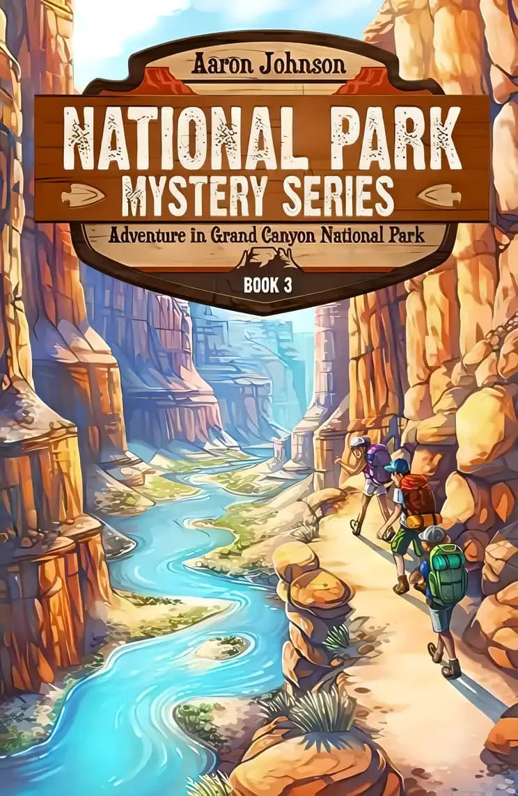 Book cover of 'Adventure in Grand Canyon National Park: A Mystery Adventure'