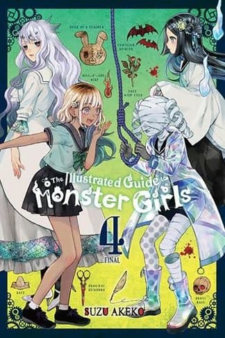 Book cover of 'The Illustrated Guide to Monster Girls, Vol. 4'