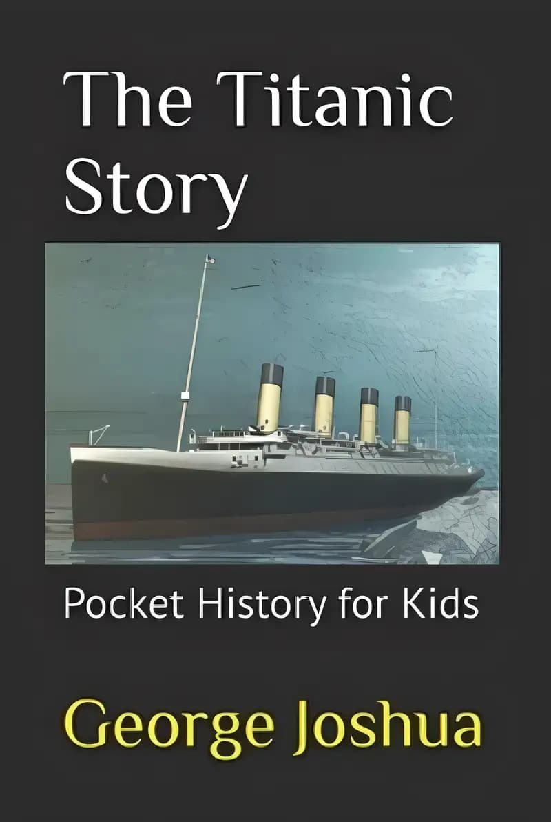 Book cover of 'The Titanic Story: Pocket History for Kids'