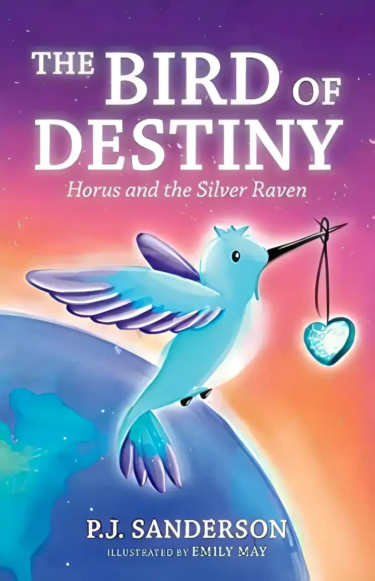 Book cover of 'The Bird of Destiny: Horus and the Silver Raven'