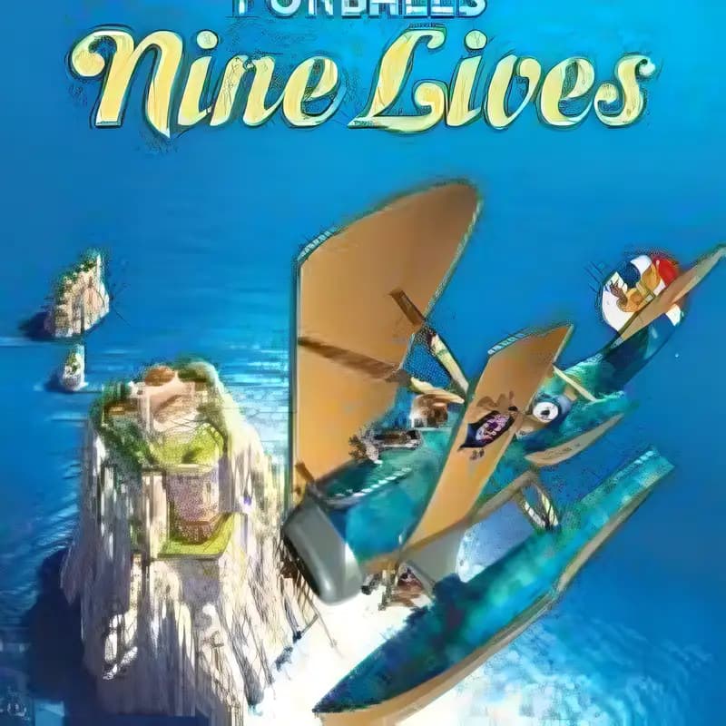 Book cover of 'Nine Lives (9) (Flying Furballs)'