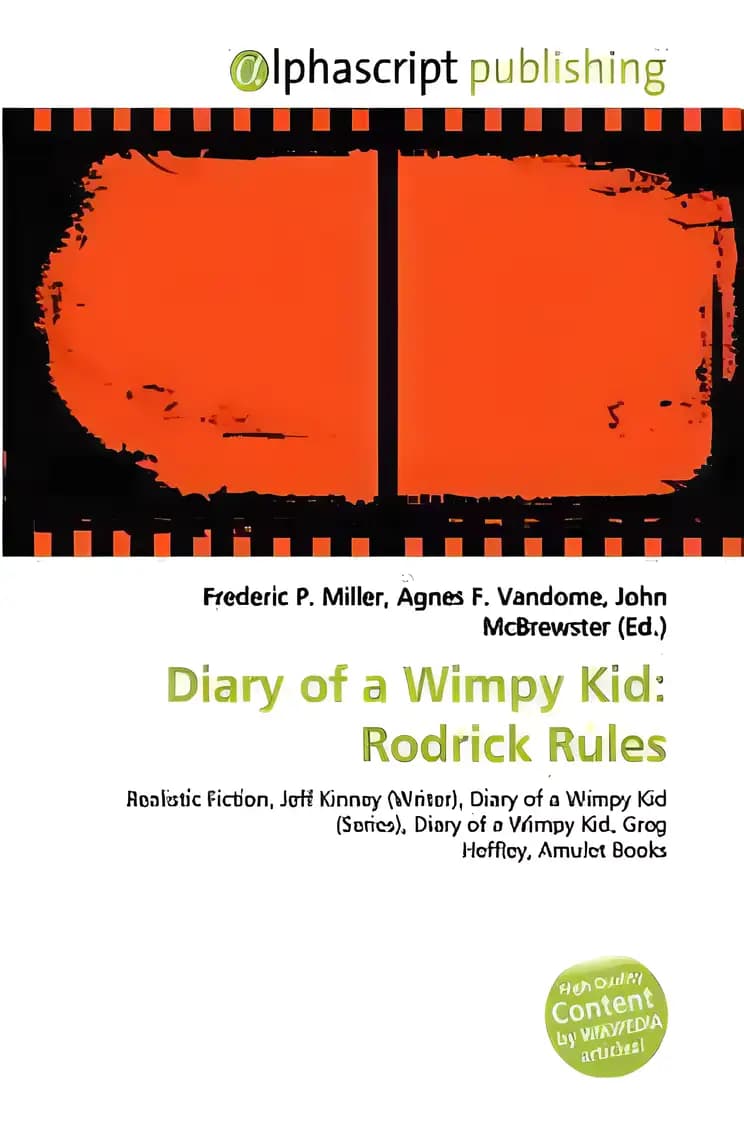 Book cover of 'Diary of a Wimpy Kid: Rodrick Rules'