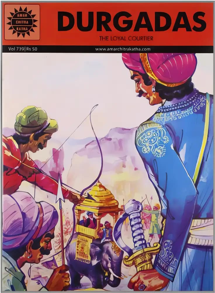 Book cover of 'Durgadas (739) (Amar Chitra Katha)'