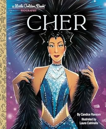 Book cover of 'Cher: A Little Golden Book Biography (Little Golden Book Biographies)'