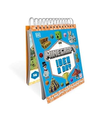 Book cover of 'Minecraft Idea a Day: Packed with Hundreds of Ideas to Inspire You!'
