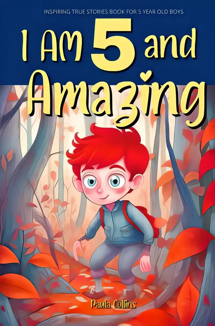 Book cover of 'I am 5 and Amazing: Inspirational tales About Courage, Self-Confidence and Friendship'