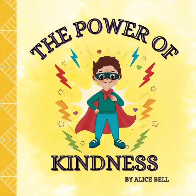 Book cover of 'The Power of Kindness: A book for children about what kindness is. To help them become a kind acts whiz.'
