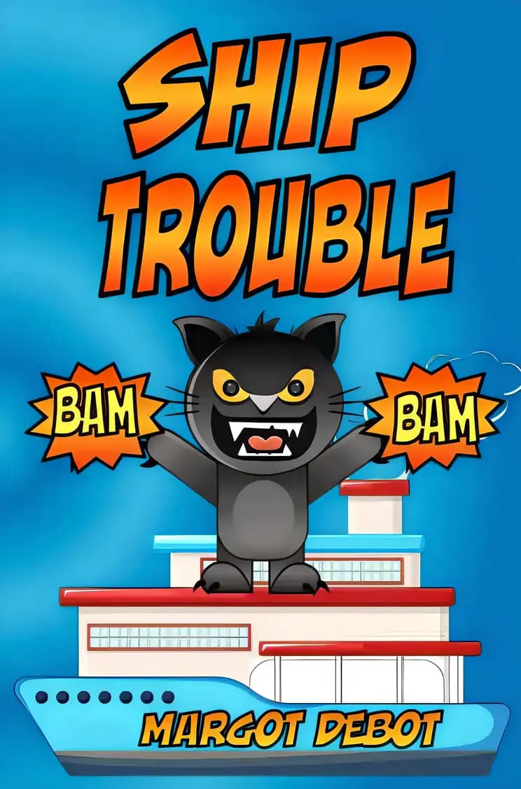 Book cover of 'SHIP TROUBLE BEGINNER READER: A DECODABLE GRAPHIC NOVEL'