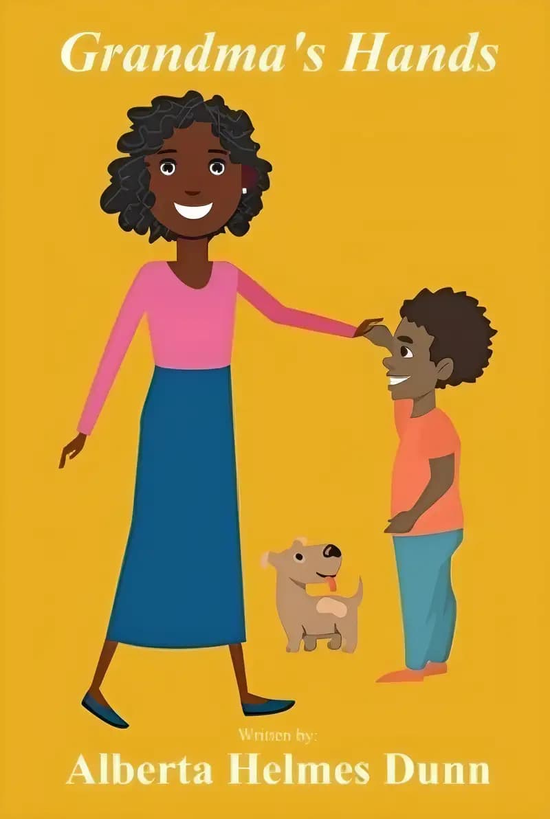 Book cover of 'GRANDMA'S HANDS'