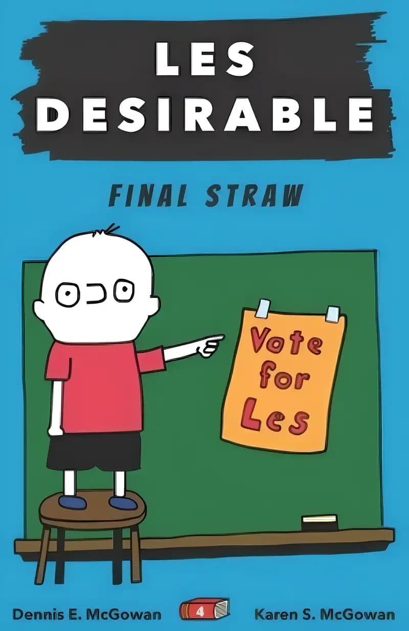 Book cover of 'Les Desirable: Final Straw (Middle School Book 4)'