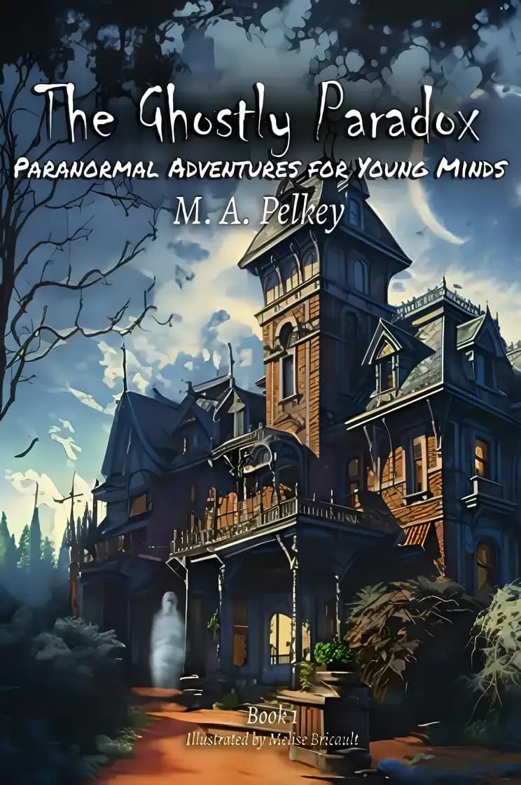 Book cover of 'The Ghostly Paradox: Paranormal Adventures for Young Minds'