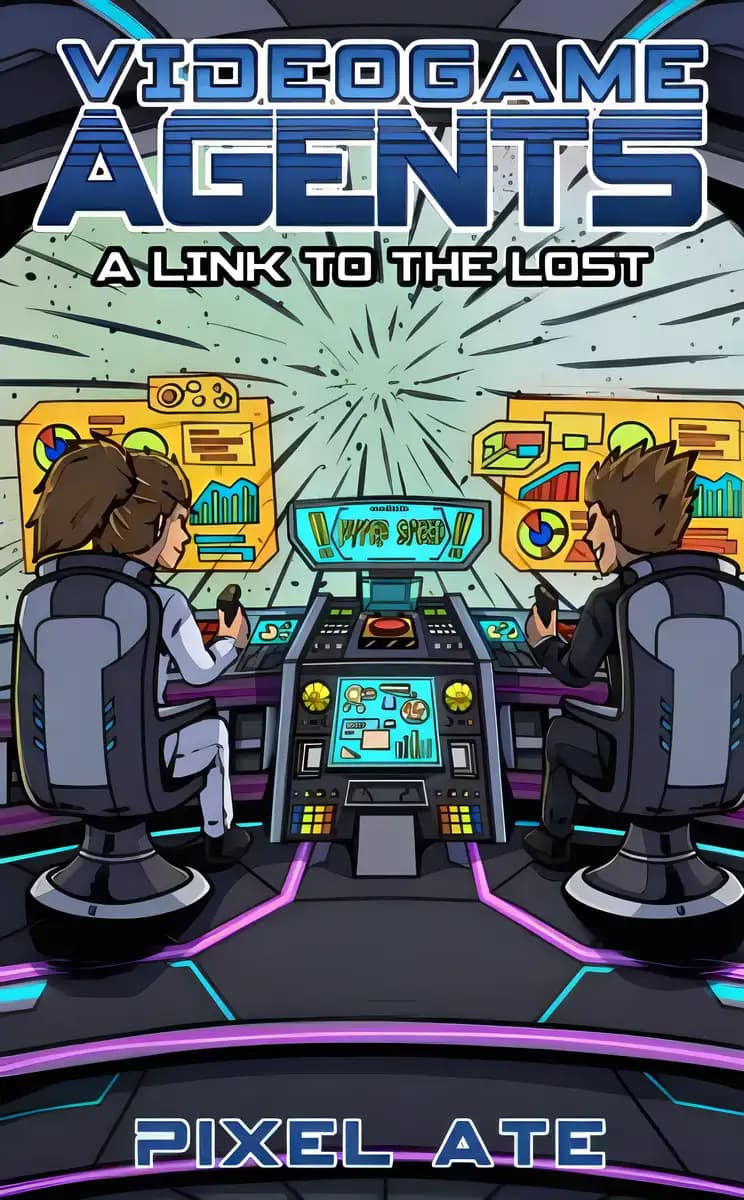 Book cover of 'Video Game Agents: Book 4: A Link to the Lost'