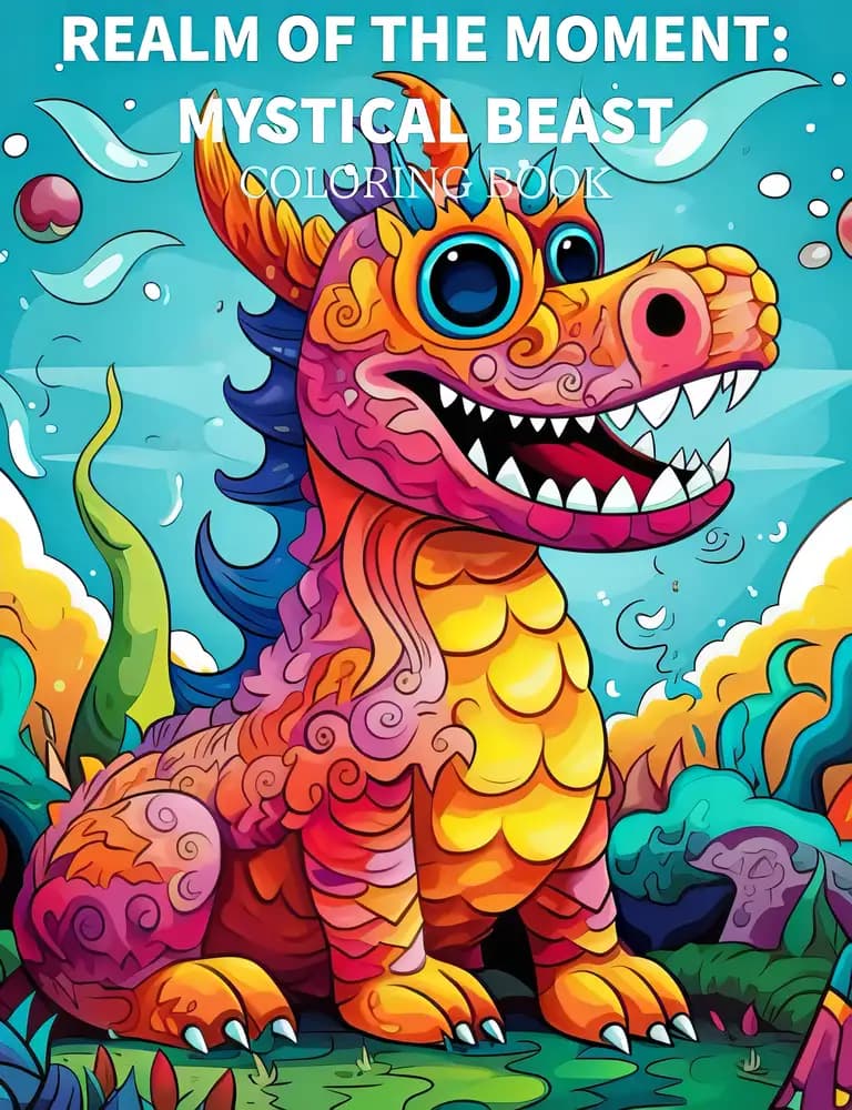 Book cover of 'Realm of the Moment Mystical Beast'