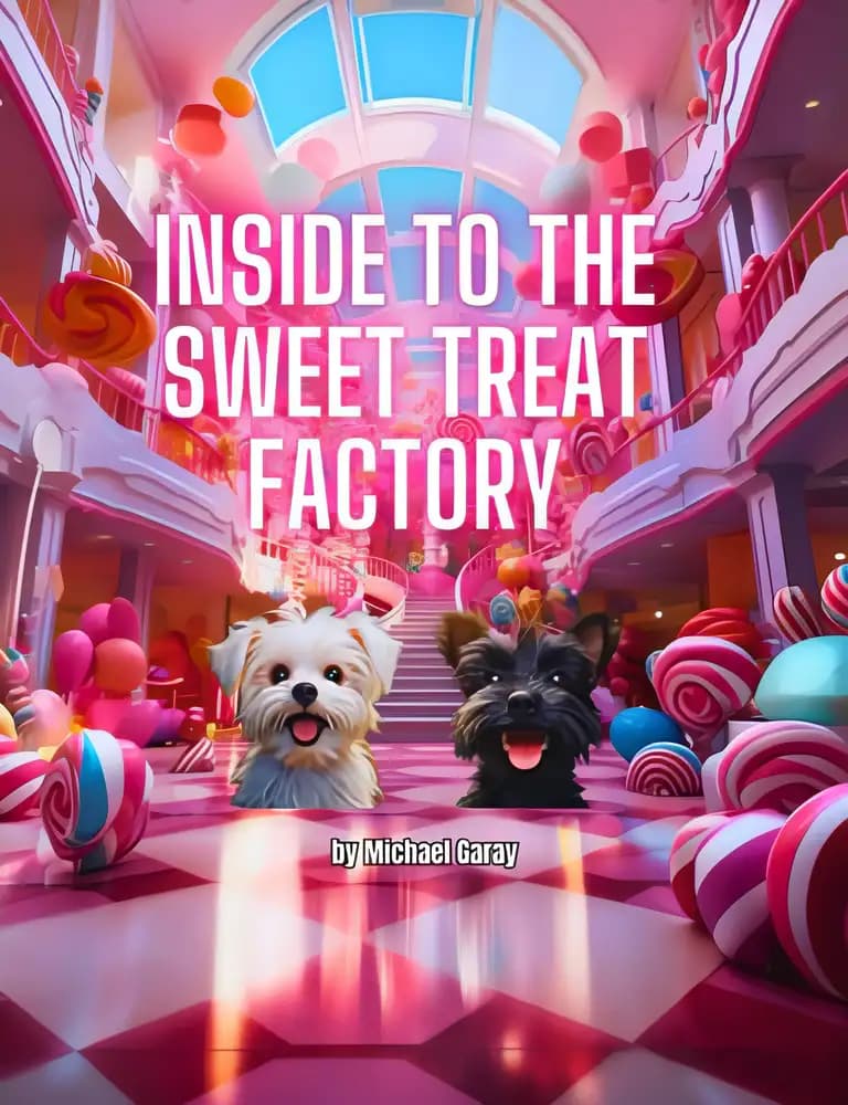 Book cover of 'Inside The Sweet Treat Factory'