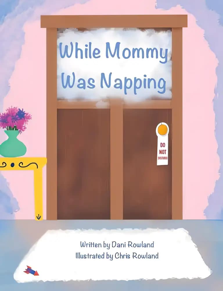 Book cover of 'While Mommy was Napping'