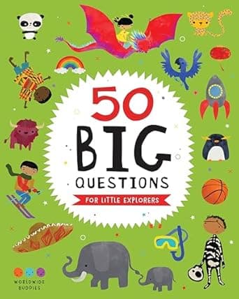 Book cover of '50 Big Questions to Discover the World'
