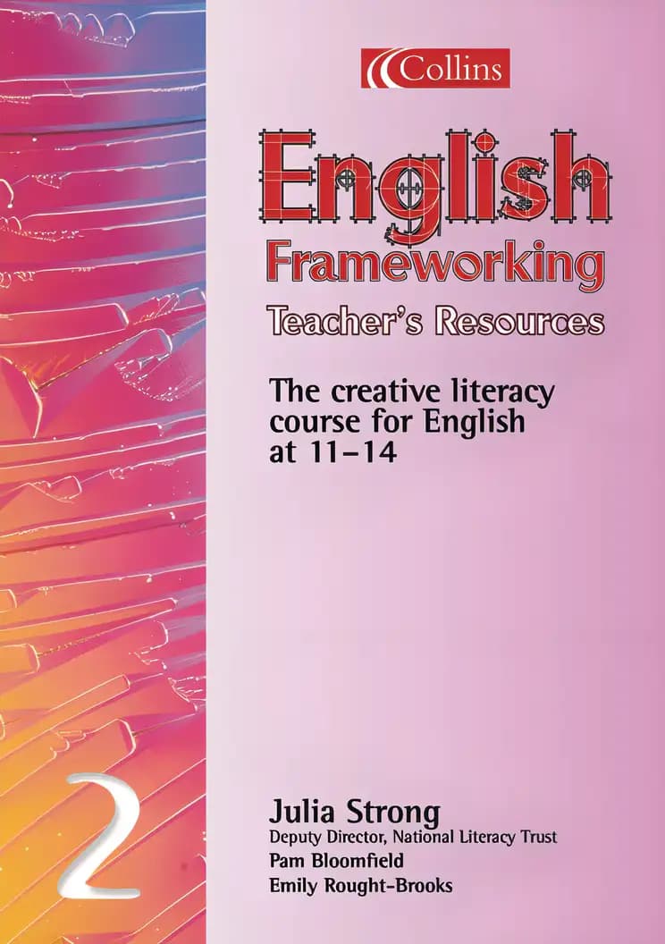 Read the full story of English Frameworking Teaching Resources Book cover of 'English Frameworking Teaching Resources'