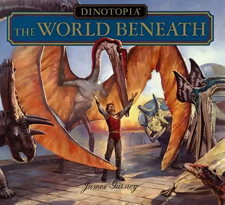 Book cover of 'Dinotopia: The World Beneath'