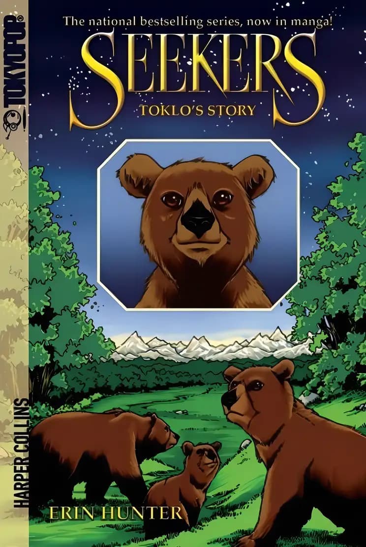 Book cover of 'Seekers: Toklo's Story (Seekers Manga Book 1)'