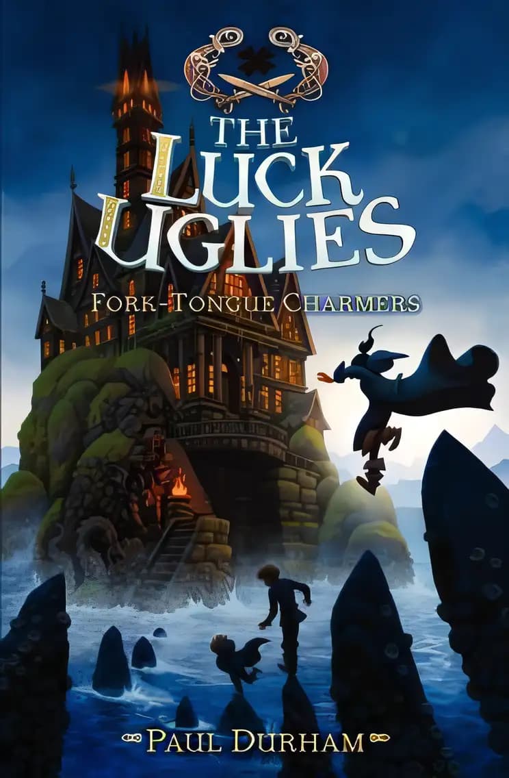 Book cover of 'Fork-Tongue Charmers: The Luck Uglies'